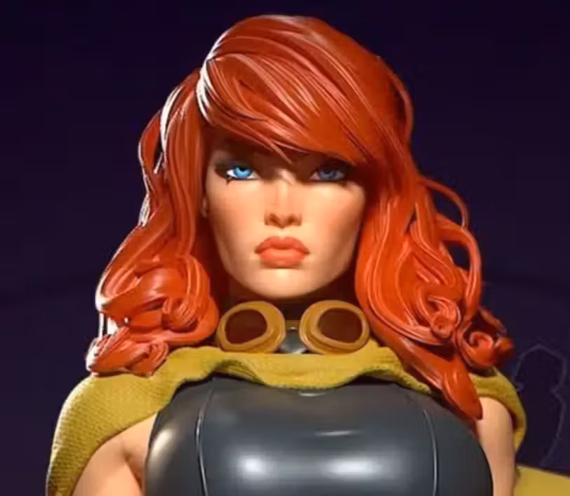 Mara Jade Skywalker Statue | Star Wars Fan Art by Yan-H SFW,NSFW 3d printed statue,3d printed,nsfw statue,3d printed figure,Mara Jade Skywalker statue,Star Wars statue
