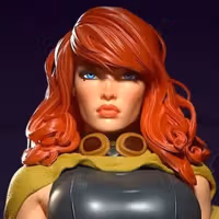 Mara Jade Skywalker Statue | Star Wars Fanart von Yan-H SFW,NSFW 3d printed statue,3d printed,nsfw statue,3d printed figure,Mara Jade Skywalker statue,Star Wars statue