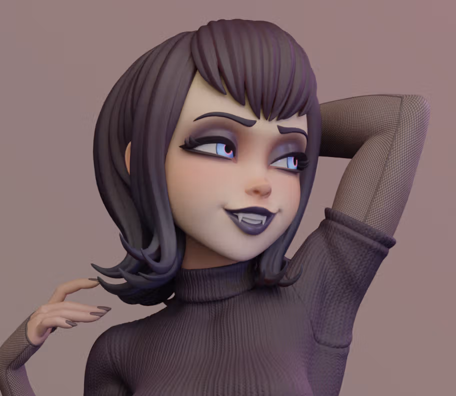 Mavis Dracula Statue | Hotel Transylvania Fanart von Dinamuuu3d SFW,NSFW 3d printed statue,3d printed,Mavis Dracula Statue ,Hotel Transylvania Statue ,3d printed figure,nsfw statue