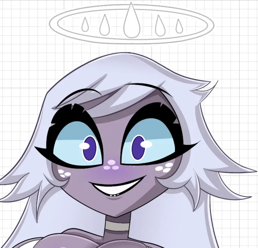 Emily Sticker | Hazbin Hotel Vinyl-Sticker SFW,NSFW,Futa Hazbin Hotel sticker,nsfw sticker,Emily stickers,futa sticker,futanari sticker