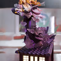 Matsumoto Statue | Bleach Fan Art by 3Dmoonn SFW,NSFW 3d printed,3d printed statue,Matsumoto Statue,Bleach statue,nsfw statue