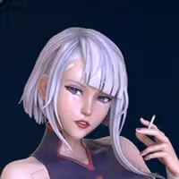 Lucy Statue | Cyberpunk2077 Fan Art by OXO3D SFW,NSFW 3d printed,3d printed statue,nsfw statue,3d printed figure,Lucy statue,Cyberpunk Edgerunners statue