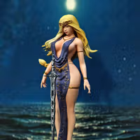 Figura Queen Marika | Elden Ring Fanart autorstwa Exclusive3dprints SFW,NSFW 3d printed statue,3d printed,nsfw statue,3d printed figure,Queen Marika Statue,Elden Ring Statue