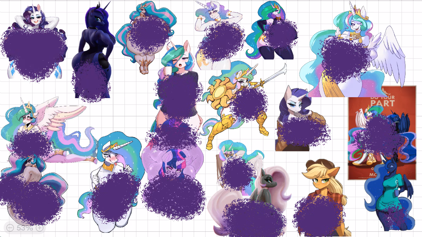 Adesivo MLP Mega Pack Furry | My Little Pony Adesivo in vinile SFW And NSFW furry sticker,sfw sticker,stickers,Princess Luna,mlp sticker,My Little Pony sticker