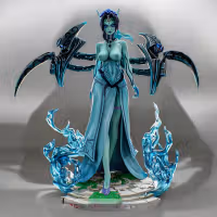 Morgana Statue | League of Legends Fanart von PEACHFIGURE SFW,NSFW 3d printed statue,3d printed,nsfw statue,3d printed figure,Morgana statue,League of Legends statue