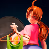 Delia x Ketchum Statue | Pokemon Fan Art by Officer Rhu SFW,NSFW,Futa 3d printed statue,3d printed,3d printed figure,Rosa Trainer Statue,Pokemon Statue,futa statue,futa figurines,futanari figurines,futanari statue,nsfw statue