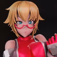 Mari Shinohara Statue | Mahou Kaiju Fan Art by Momoji3d SFW,NSFW 3d printed,3d printed statue,nsfw statue,Mari Shinohara statue,Mahou Kaiju statue