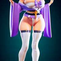 Statue Hinata Hyuga Kimono | Naruto Fan art par Officer Rhu SFW,NSFW,Futa 3d printed statue,3d printed,3d printed figure,Hinata Hyuga Statue,Naruto Statue,futa statue,futa figurines,futanari figurines,futanari statue,nsfw statue