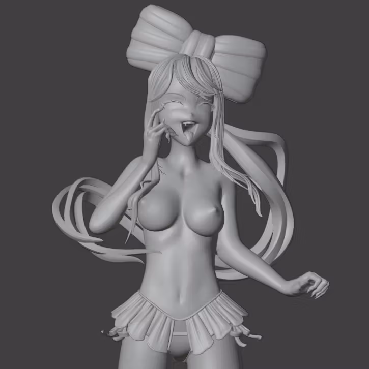 Estatua Shalltear Bloodfallen Bikini | Overlord Fan art por LeonardoMurilo SFW,NSFW 3d printed statue,nsfw statue,Shalltear Bloodfallen statue,Overlord statue,3d printed figure,3d printed