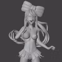 Estatua Shalltear Bloodfallen Bikini | Overlord Fan art por LeonardoMurilo SFW,NSFW 3d printed statue,nsfw statue,Shalltear Bloodfallen statue,Overlord statue,3d printed figure,3d printed