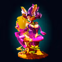 Figura Leafeon Eevee X Mismagius | Pokemon Fanart autorstwa Officer Rhu SFW,NSFW,Futa 3d printed,Leafeon X Mismagius statue,futa statue,pokemon statue,furry statue,nsfw statue,futa figurines,futanari figurines,futanari statue
