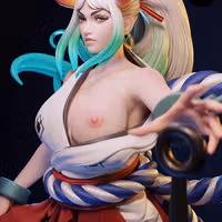 Figura Yamato | One Piece Fanart autorstwa E.S Monster SFW,NSFW 3d printed statue,3d printed,nsfw statue,3d printed figure,Yamato Statue,One Piece Statue