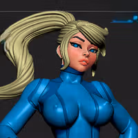 Samus Aran Statue | Metroid Fan Art by Digital Dark SFW,NSFW,Futa 3d printed statue,3d printed,nsfw statue,3d printed figure,Samus Aran Statue,Metroid Statue,futa statue,futa figurines,futanari figurines,futanari statue