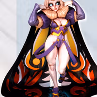 Mothara Kaiju Girl Miniature | DnD Fan Art by Gaz Minis SFW,NSFW 3d printed,miniature,dnd miniature,Mothara Kaiju Girl,3d printed miniature,nsfw miniature
