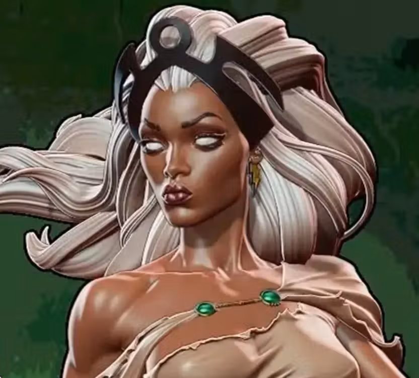 Storm Savage Land Statue | X-Men Fan Art by Yan-H SFW,NSFW 3d printed statue,3d printed,nsfw statue,3d printed figure,Storm Savage Land statue,X-Men statue