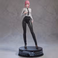 Makima Statue | Chainsaw Man Fan Art by Azerama SFW,NSFW 3d printed,3d printed statue,nsfw statue,Makima statue,Chainsaw Man statue