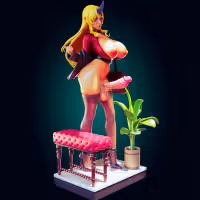 Tionishia Tall Office Lady Statue | Monster Musume Fan Art by Officer Rhu SFW,NSFW,Futa 3d printed statue,3d printed,3d printed figure,Monster Musume Statue,Tionishia Statue,nsfw statue,futa statue,futa figurines,futanari figurines,futanari statue,furry statue