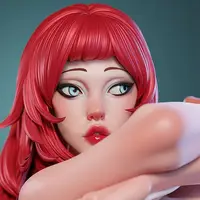 Mary Jane Statue | Marvel Fanart von E.S Monster SFW,NSFW 3d printed statue,3d printed,nsfw statue,3d printed figure,Mary Jane Statue,marvel statue
