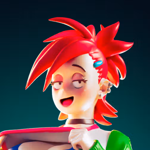 Frankie Foster Statue | Foster's Home Fan Art by Officer Rhu SFW,NSFW,Futa 3d printed statue,3d printed,nsfw statue,futa statue,Frankie Foster Statue,Foster's Home Statue,futa figurines,futanari figurines,futanari statue