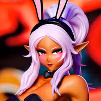 Kuroeda Statue | Plus-Sized Elf Fan Art by Tarsis SFW,NSFW 3d printed,3d printed statue,Plus-Sized Elf Statue,Kuroeda statue,3d printed figure,sfw statue,nsfw statue