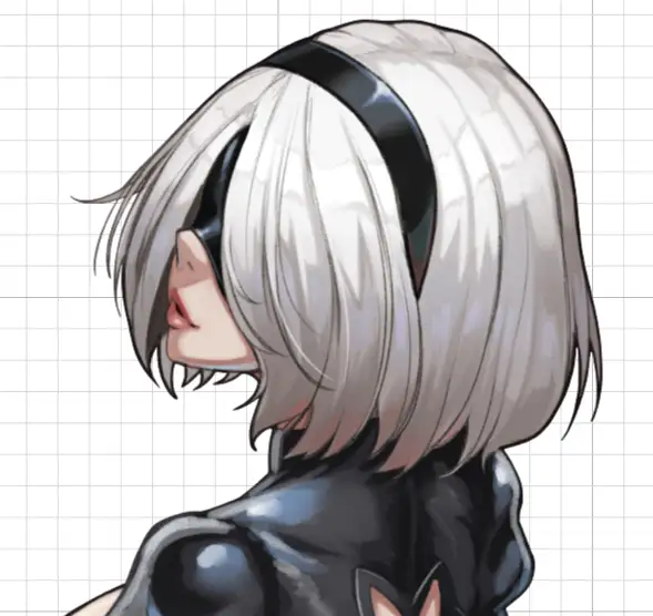 2B NieR Big Ass Sticker | NieR: Automata Vinyl Sticker SFW,NSFW 2B sticker,nsfw sticker,NieR: Automata stickers