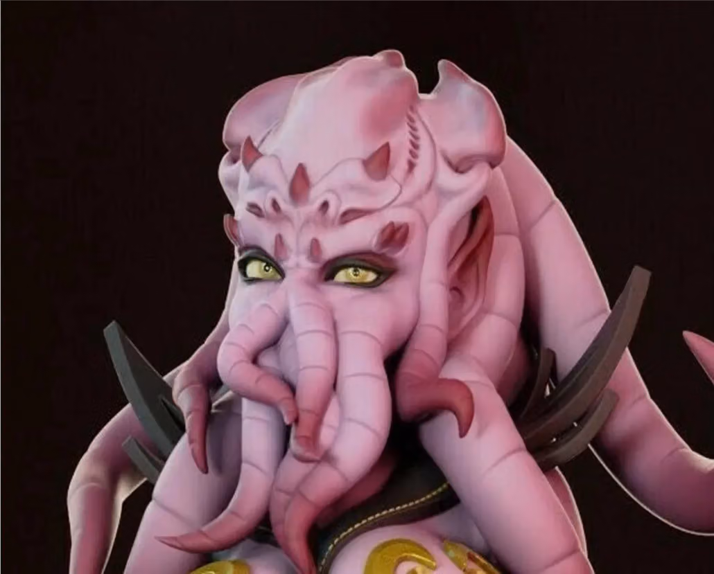 Figura Mother of Mindflayers | Baldur's Gate 3 Fanart autorstwa Jigglystix SFW,NSFW,Futa 3d printed statue,3d printed,nsfw statue,3d printed figure,futa statue,Mother of Mindflayers Statue,Baldur's Gate 3 Statue,futa figurines,futanari figurines,futanari statue