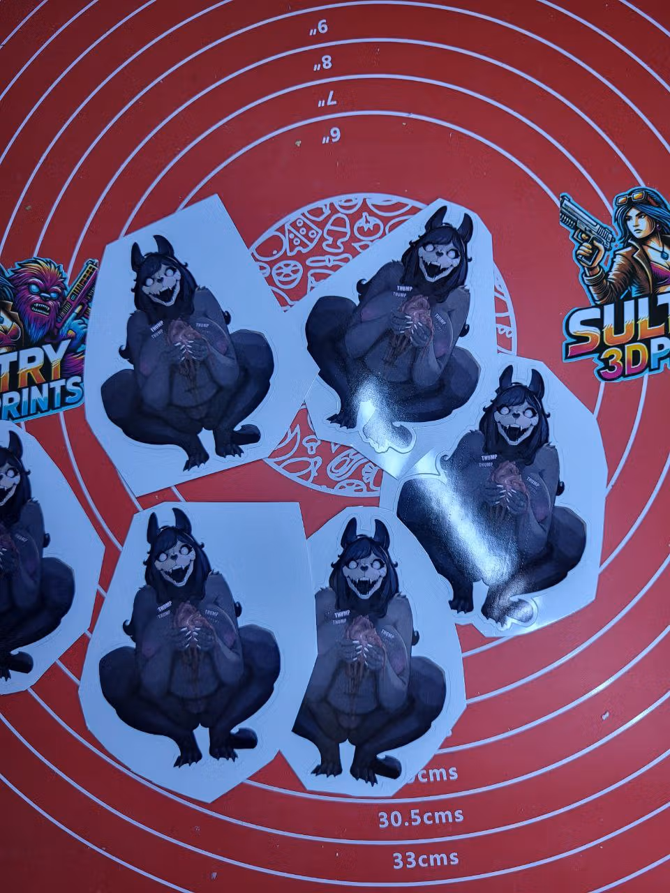 Mal0 Valentine Sticker | SCP Vinyl Sticker NSFW null