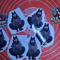 Mal0 Valentine Sticker | SCP Vinyl Sticker NSFW null