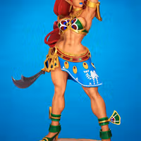 Estatua Urbosa | The Legend of Zelda Fan art por PEACHFIGURE SFW,NSFW 3d printed,3d printed statue,The Legend of Zelda statue,Urbosa statue,nsfw statue