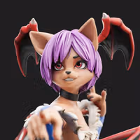 Lilith Furry Statue | Dark Stalkers Fan Art by Anyonensfw SFW,NSFW,Futa 3d printed statue,3d printed,nsfw statue,3d printed figure,Lilith Statue,furry statue,Dark Stalkers Statue,futa statue,futa figurines,futanari statue,futanari figurines