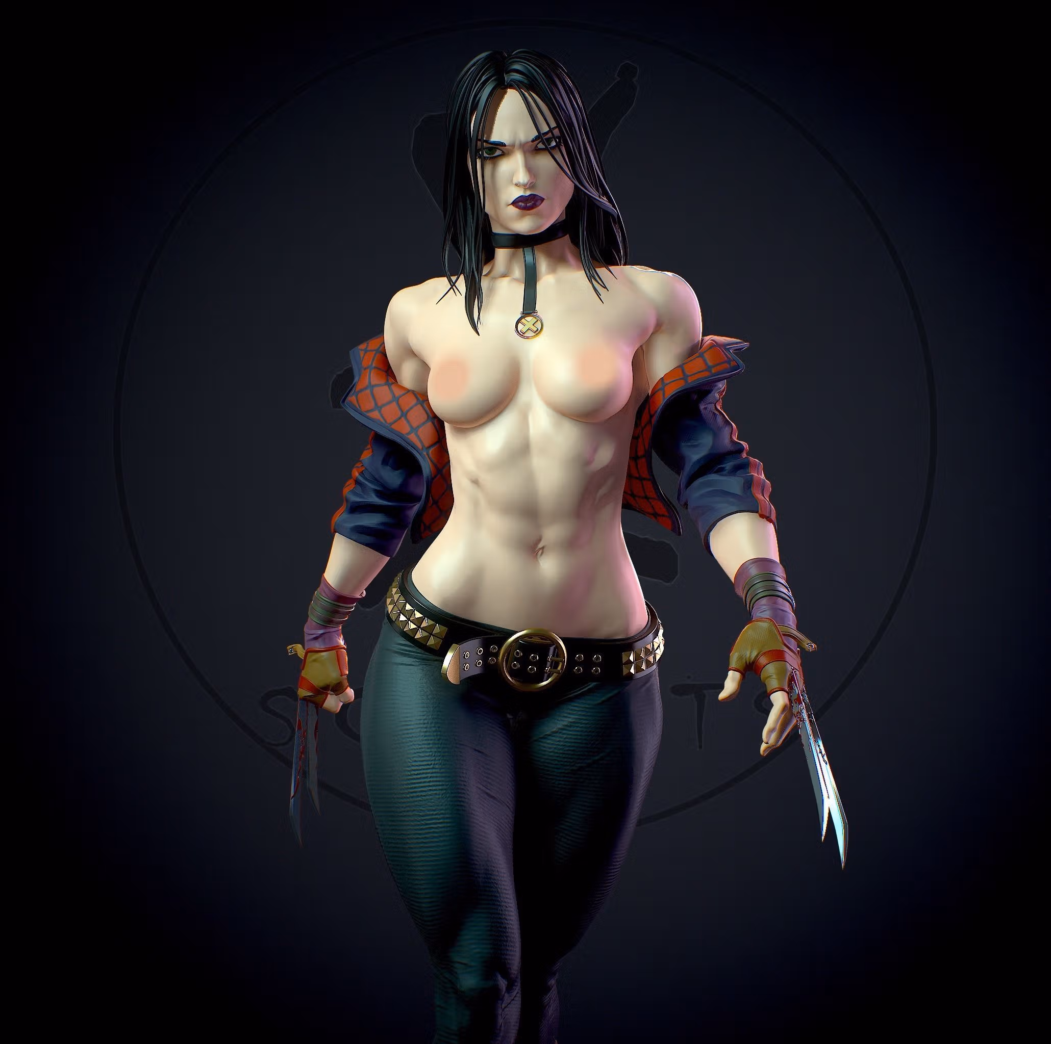 X-23 Statue | X-Men Fanart von Yan-H SFW,NSFW 3d printed statue,3d printed,nsfw statue,3d printed figure,X-23 statue,X-Men statue