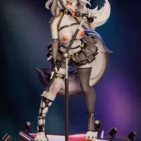 Rockstar Loona Furry Statue | Helluva Boss Fan Art by Onagaba SFW,NSFW 3d printed statue,3d printed,3d printed figure,Loona Statue,Helluva Boss Statue,nsfw statue,furry statue