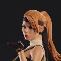 Sonya Blade Statue | Mortal Kombat Fan Art by Abe3D SFW,NSFW 3d printed statue,nsfw statue,Sonya Blade statue,mortal kombat,3d printed figure,3d printed
