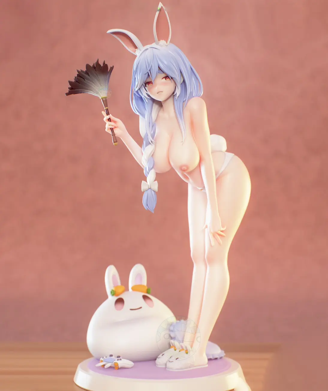 Pekomama Statue | Hololive Fanart von PikkyPrints SFW,NSFW 3d printed statue,3d printed,3d printed figure,Pekomama Statue,Hololive Statue,nsfw statue