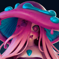 Mushroom Girl Statue | Monster Girl Fan Art by Officer Rhu SFW,NSFW,Futa 3d printed,Mushroom Girl statue,futa statue,Monster Girl statue,furry statue,nsfw statue,futa figurines,futanari figurines,futanari statue