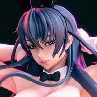 Statue Igawa Asagi Bunny Suit | Taimanin Murasaki Fan art par Momoji3d SFW,NSFW 3d printed statue,3d printed,nsfw statue,Taimanin Murasaki statue,Igawa Asagi statue