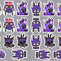 Spec 4 Mega Pack Sticker | Original Vinyl Sticker SFW furry sticker,sticker pack