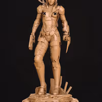 Estatua Commander FemShep | Mass Effect Fan art por OXO3D SFW,NSFW 3d printed statue,Mass Effect statue,3d printed,Commander FemShep Statue,3d printed figure,nsfw statue