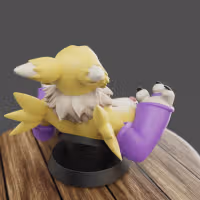 Renamon Phone Holder Statue | Digimon by Anyonensfw SFW,NSFW 3d printed statue,3d printed,Renamon Phone Holder ,Digimon statue,nsfw statue,3d printed figure
