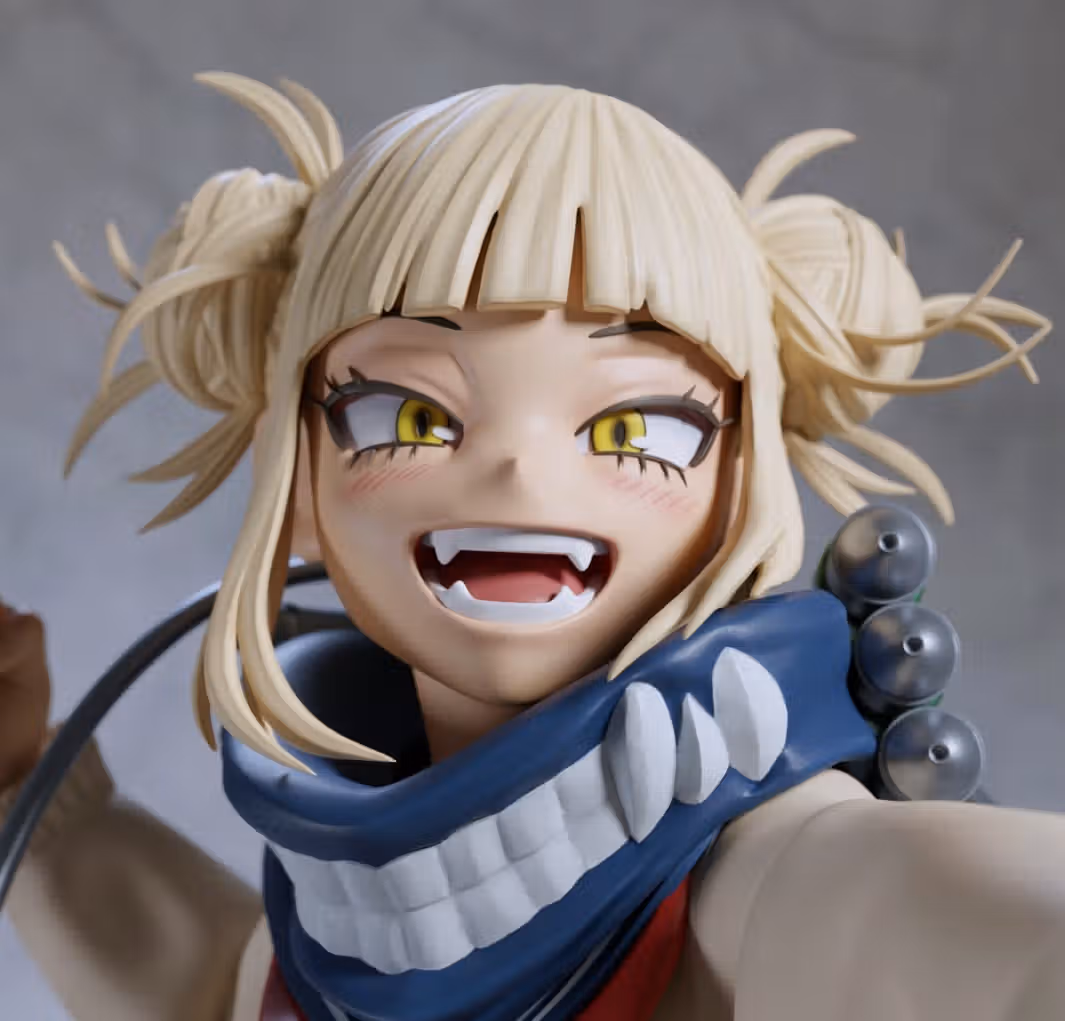 Himiko Toga Statue | My Hero Academia Fan Art by Azerama SFW,NSFW 3d printed,3d printed statue,nsfw statue,Himiko Toga statue,My Hero Academia statue