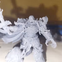 Emperor of Mankind Miniature | 40k Fan Art by 3DArtGuy SFW 3d printed miniature,3d printed,miniature,sfw miniature,warhammer 40k,40k miniature,Emperor of Mankind