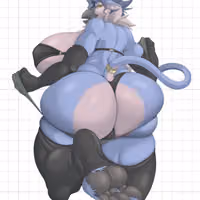Big Ass Bird Furry Sticker | Original Vinyl Sticker SFW,NSFW,Futa furry sticker,nsfw sticker,futanari sticker,Big Ass Bird,original sticker,futa sticker
