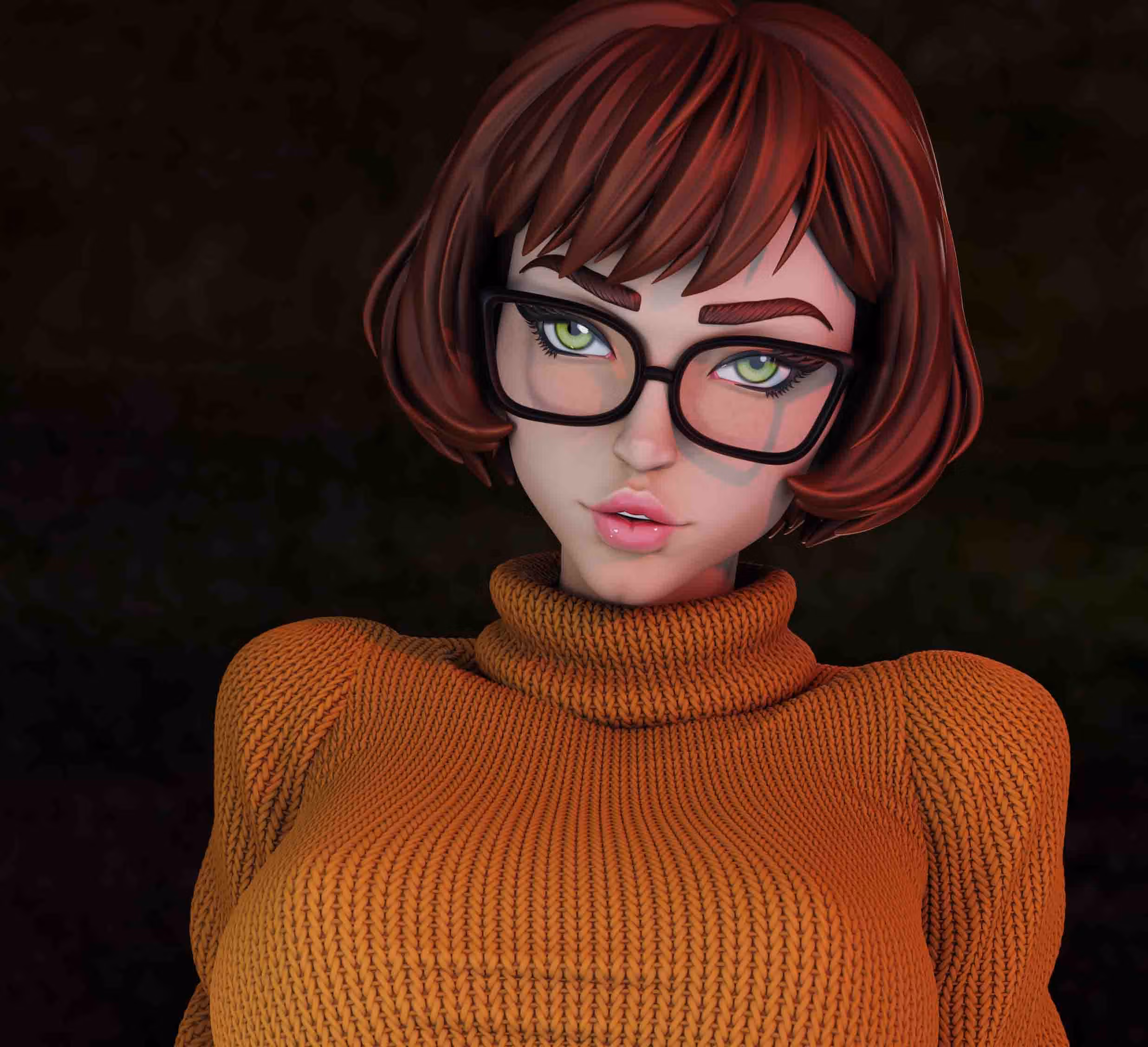 Velma Statue | Scooby-Doo Fanart von Momoji3d SFW,NSFW 3d printed statue,3d printed,nsfw statue,Velma Statue,Scooby-Doo statue