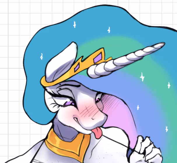 Autocollant Princess Celestia V6 Furry | My Little Pony Autocollant en vinyle NSFW furry sticker,nsfw sticker,stickers,Princess Celestia,mlp sticker,My Little Pony sticker