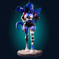 Princess Luna Statue | My Little Pony Fan Art by Officer Rhu SFW,NSFW,Futa 3d printed,Princess Luna statue,futa statue,My Little Pony statue,furry statue,nsfw statue,futa figurines,futanari figurines,futanari statue