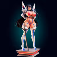 Satsuki Kiryuin Mommy Statue | Kill La Kill Fan Art by Officer Rhu SFW,NSFW,Futa 3d printed statue,3d printed,nsfw statue,futa statue,futa figurines,futanari figurines,futanari statue,Satsuki Kiryuin Statue,Kill La Kill Statue