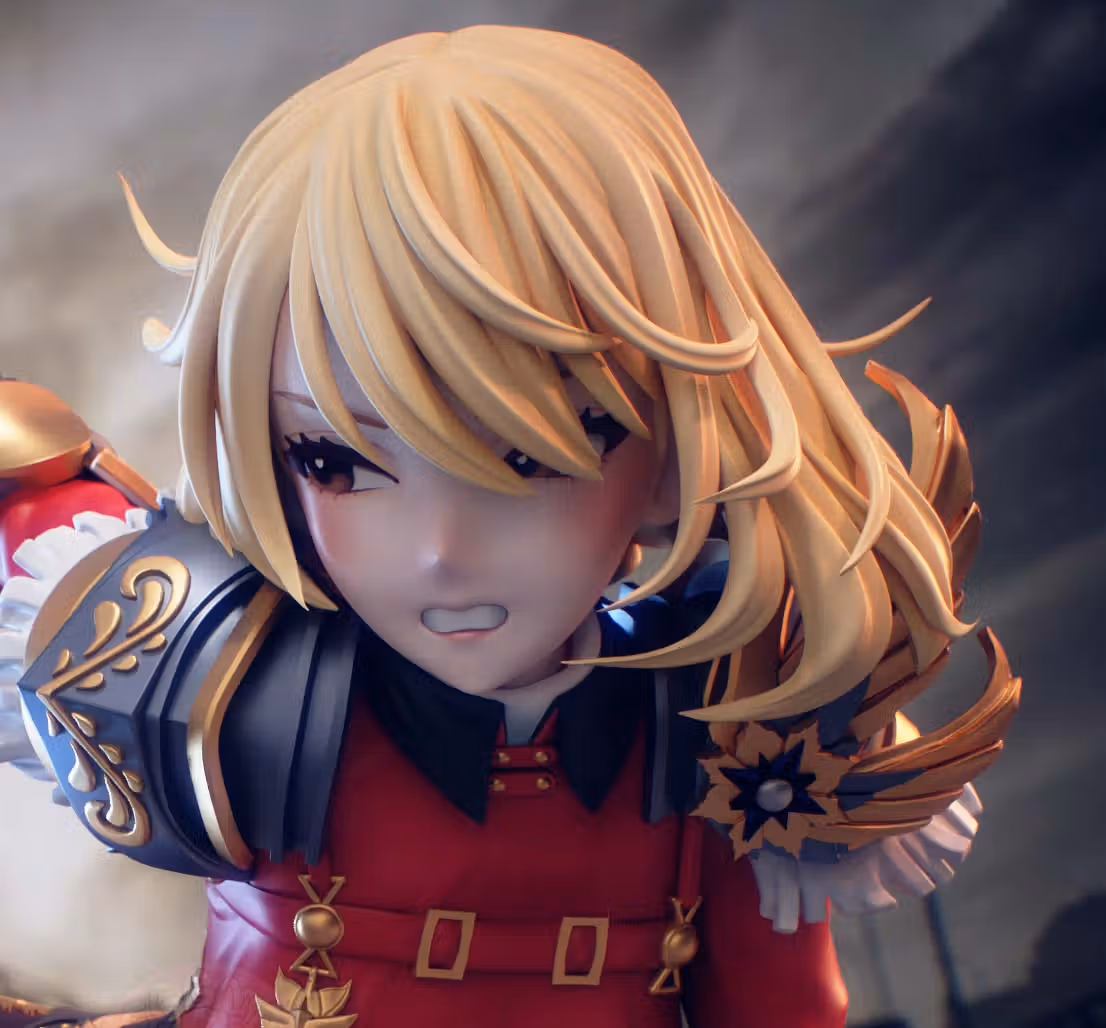 Cha Hae-In Statue | Solo Leveling Fan Art by EggmaStudios SFW,NSFW 3d printed statue,3d printed,3d printed figure,Cha Hae-In Statue,Solo Leveling Statue,nsfw statue
