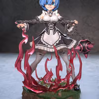 Rem Maid Statue | Re:Zero Fanart von Azerama SFW,NSFW 3d printed,3d printed statue,nsfw statue,Rem statue,Rem Maid Statue,Re:Zero statue