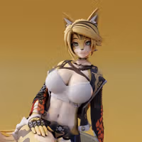 Pulchra Statue | Zenless Zone Zero Fan Art by FunserviceSTL SFW,NSFW,Futa 3d printed statue,nsfw statue,Pulchra statue,Zenless Zone Zero statue,3d printed figure,3d printed,futa figurines,futanari figurines,futanari statue,futa statue,furry statue