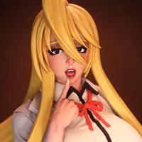 Figura Shizuka Marikawa | Highschool of the Dead Fanart autorstwa PEACHFIGURE SFW,NSFW 3d printed,3d printed statue,Highschool of the Dead statue,Shizuka Marikawa statue,nsfw statue
